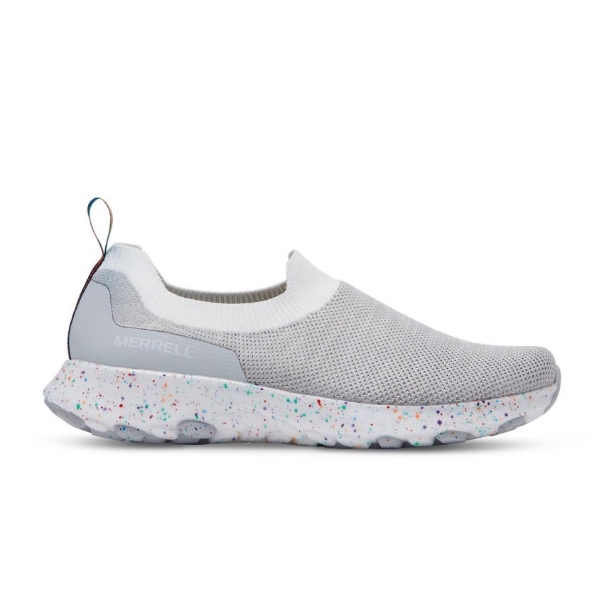 Basket Merrell Cloud Moc Knit Blanche Homme | K.S.DPQX